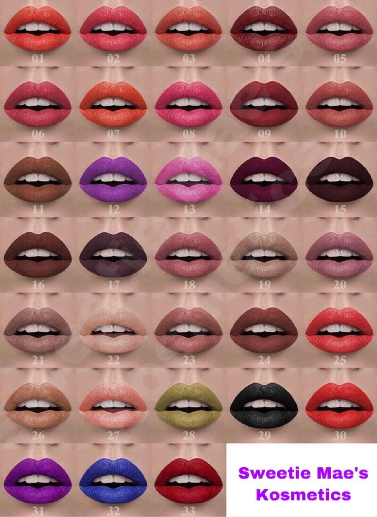 Matte Lipsticks